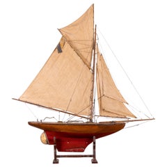 A Pond Yacht, ca. 1910, Yacht