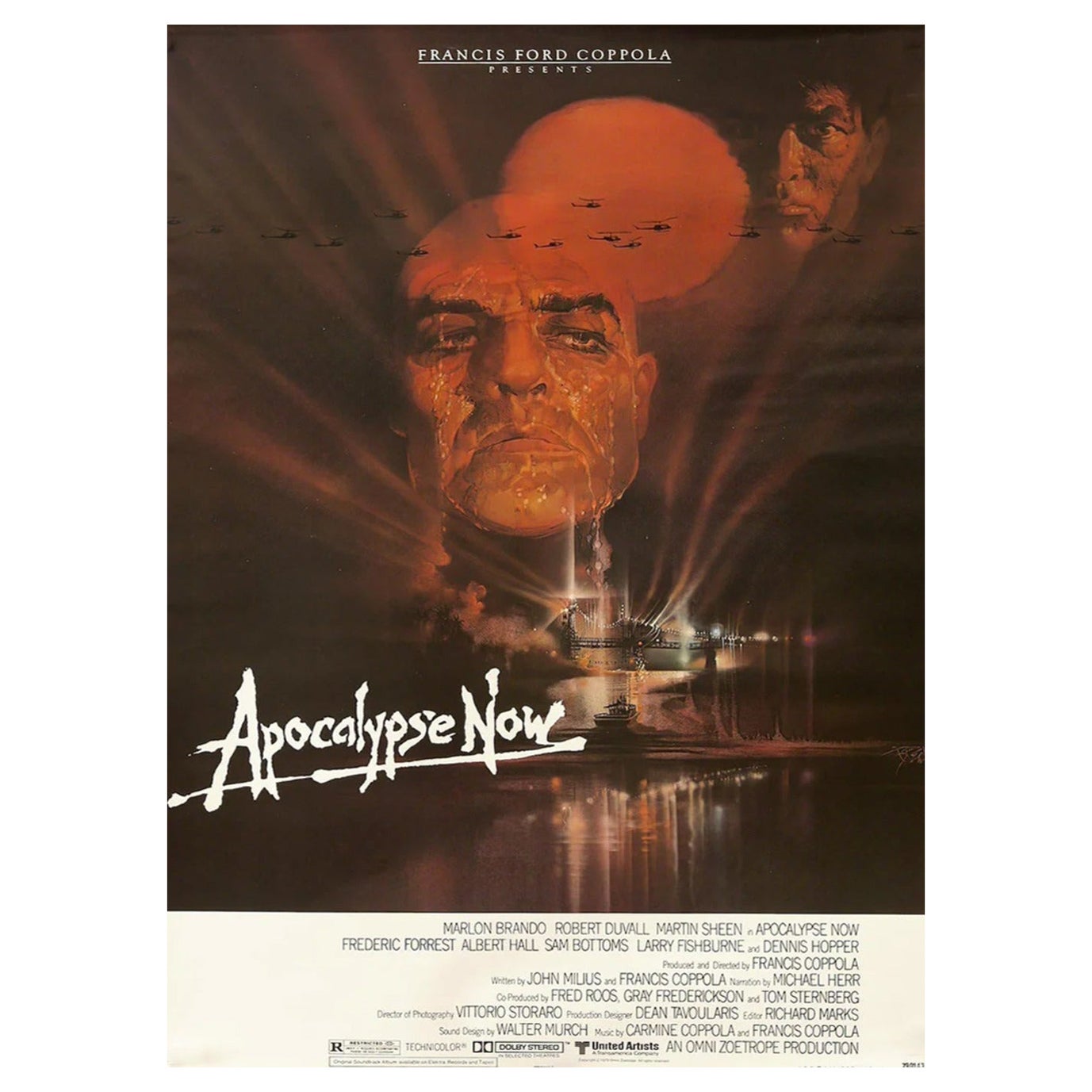 Affiche vintage originale d'Apocalypse, 1979