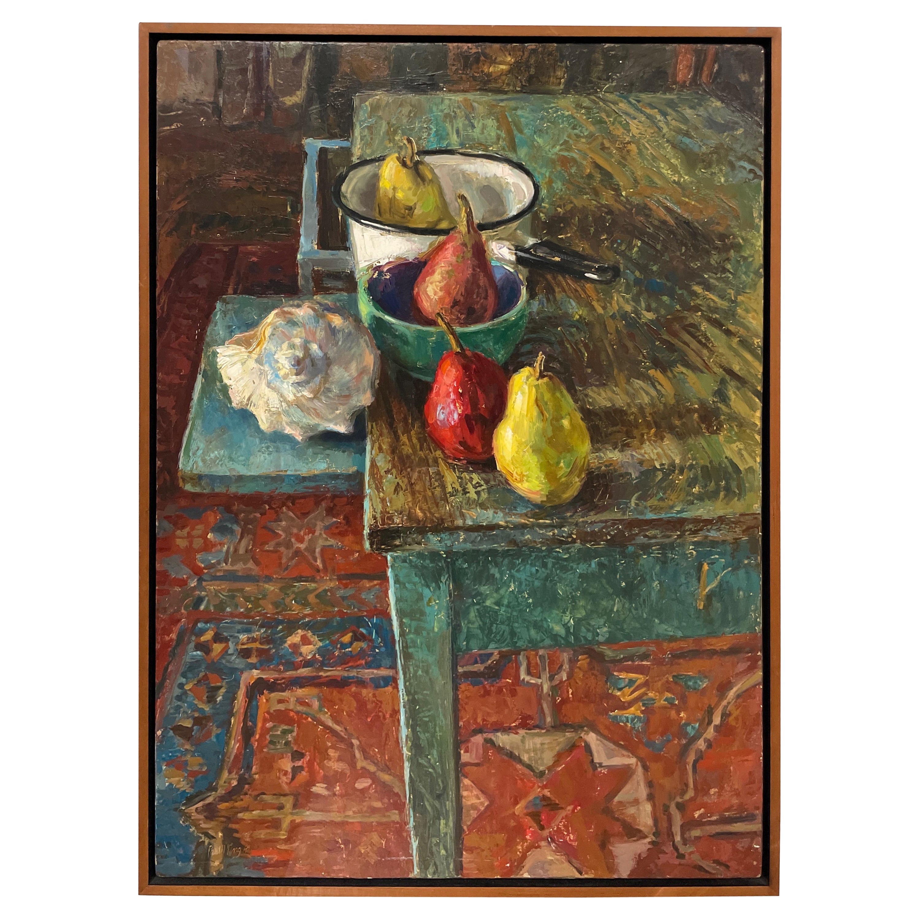 Original Still life Oil Painting by Paul H.King For Sale