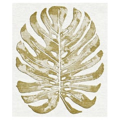 „Nervosa – Gold“ /  9' x 12' / Handgeknüpfter Wollteppich