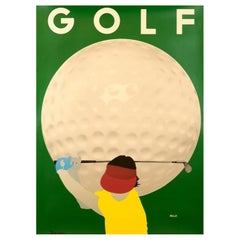 1984 Golf - Razzia Original Vintage Poster