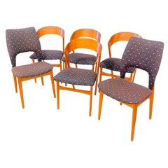 Vintage Teak Randers Mobelfabrik Dining Chairs Set of 6