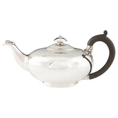 Sterling Silver Bullet Shape Teapot London 1835