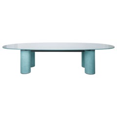 "Large dining table Lella and Massimo Vignelli"