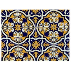 Portugiesische handbemalte Azulejos-Kacheln für Küchen, Badezimmer und Außenbereiche