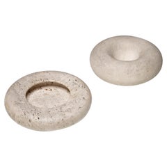 Set of Two Stone Centerpieces by Giusti and Di Rosa for Up&Up