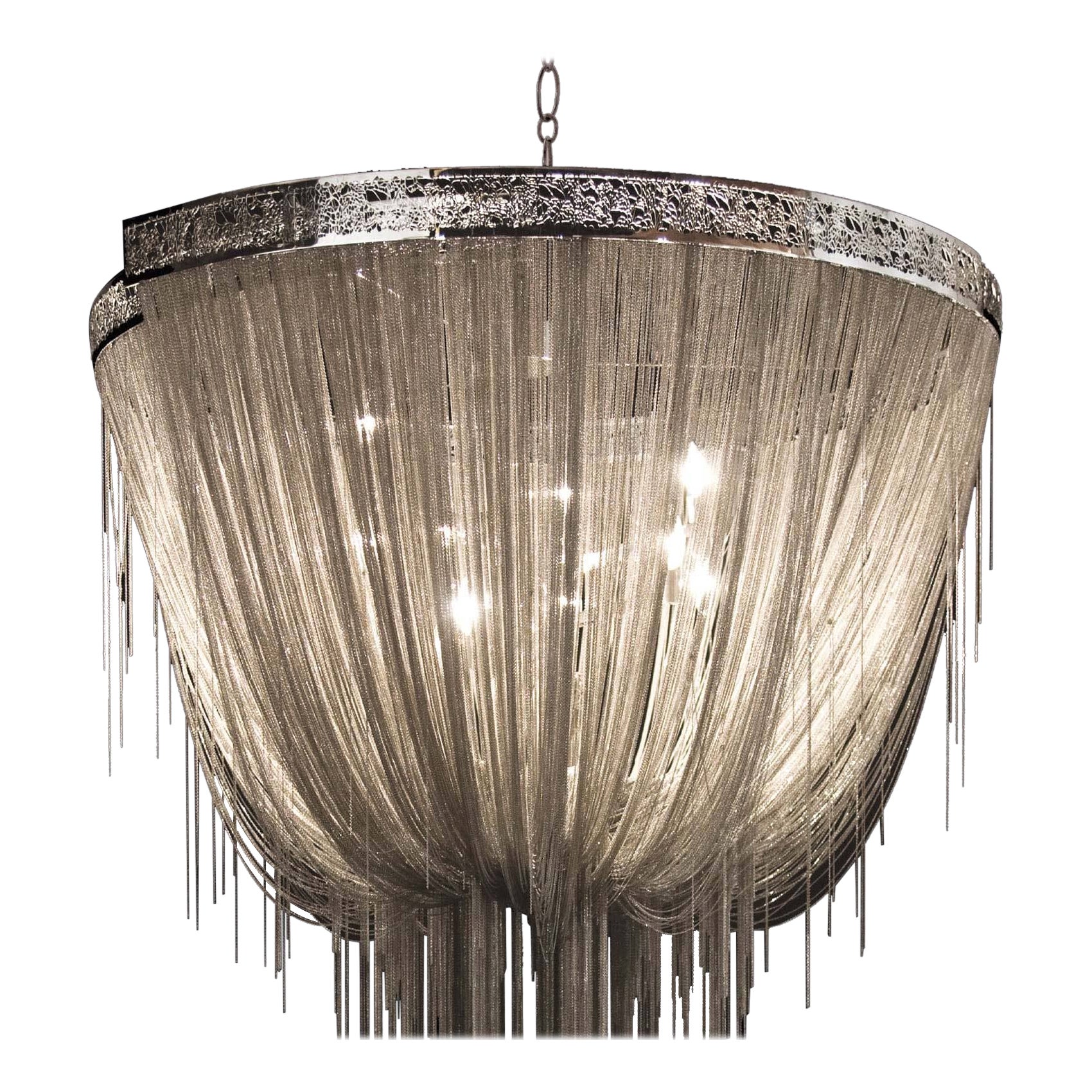 Mother IV Chandelier Stainless Steel