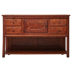 Credenza di servizio in pino massiccio Swedish Modern by Erik Alström