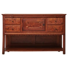 Used Swedish Modern by Erik Alström Solid Pine Serving Sideboard 