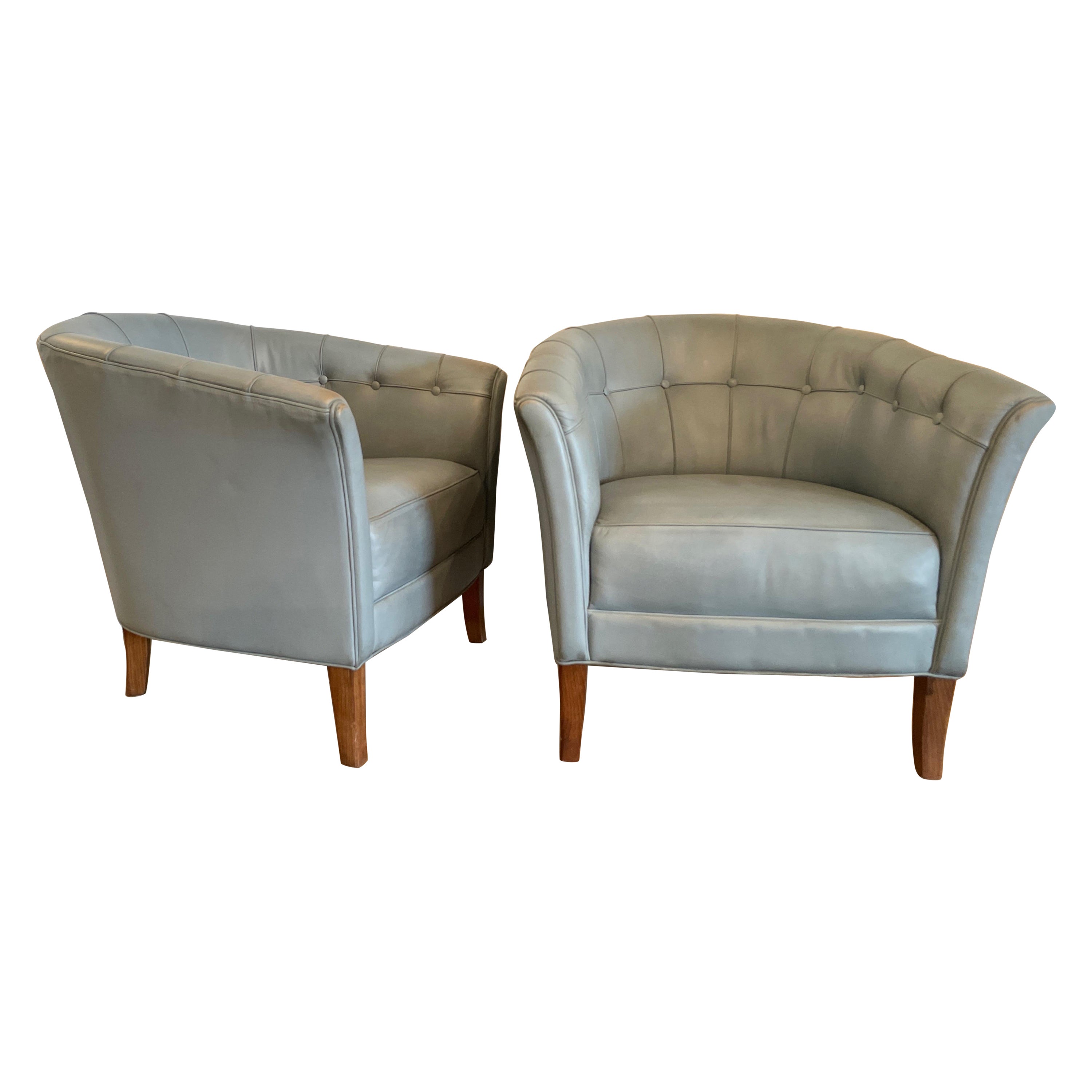 Arne Norell Club Chairs  For Sale