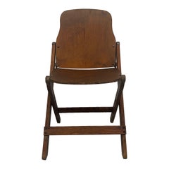 Antique American Seating Company Folding Chair