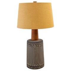 Gordon and Jane Martz 170 Lamp for Marshall Studios Charcoal Sand textured