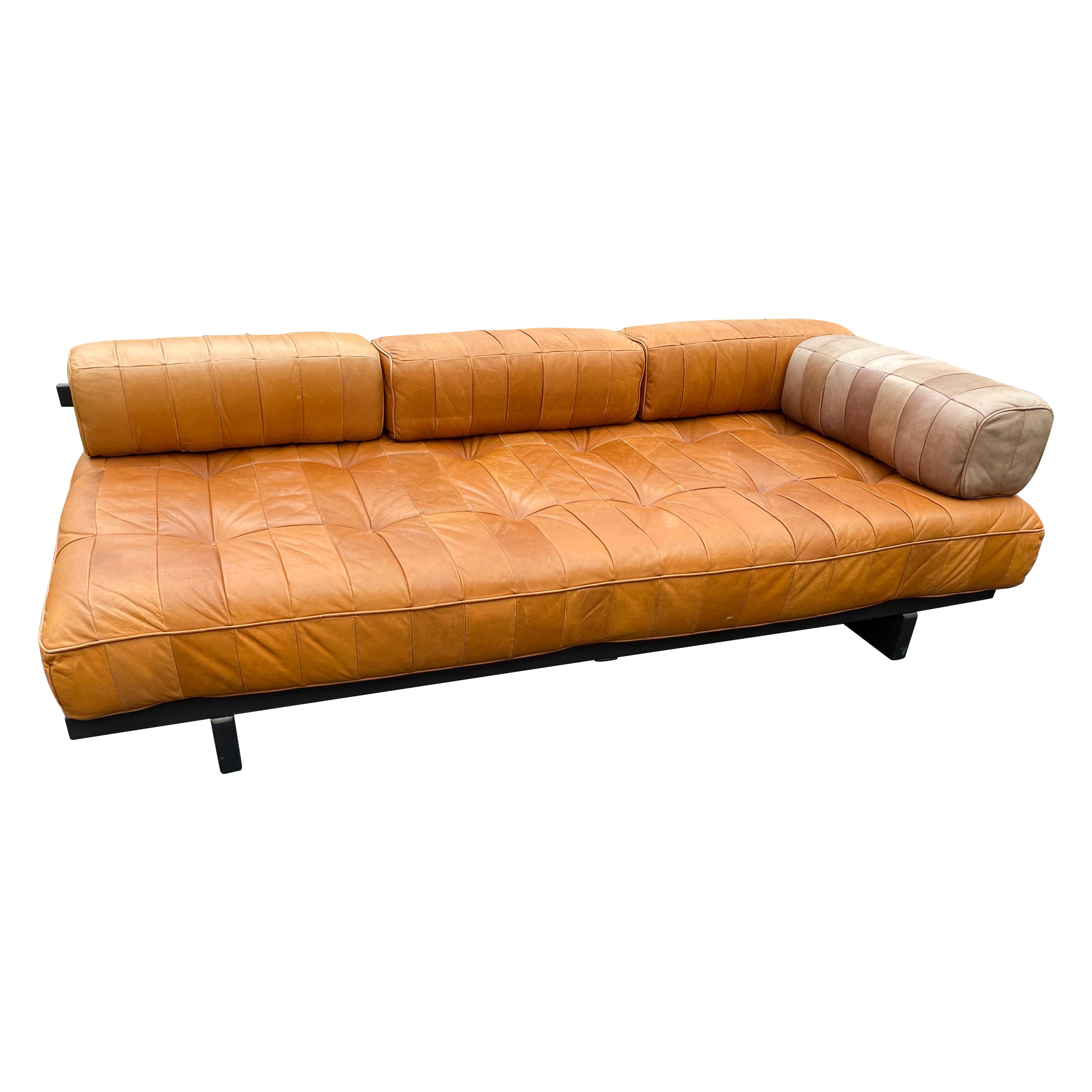 De Sede DS 80 Leather Daybed For Sale