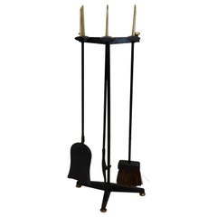 Donald Deskey Mid-Century Modern Fireplace Tools