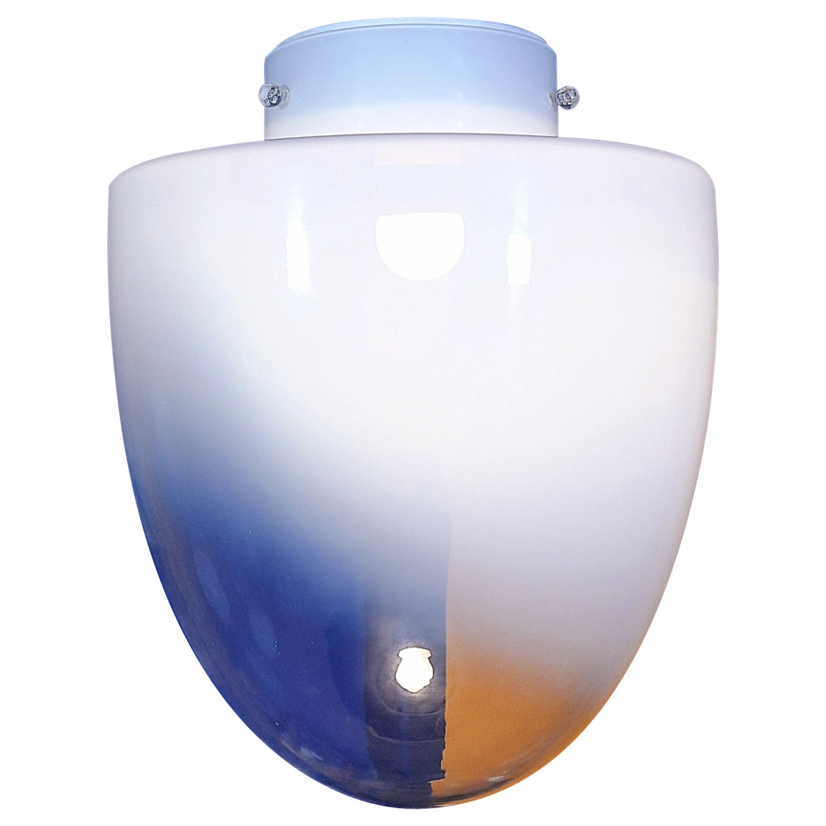Ceiling flush mount, Model EBE by Guisto Toso for Leucos, 1972  For Sale