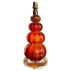 A Mid Twentieth Century Murano Glass Table Lamp