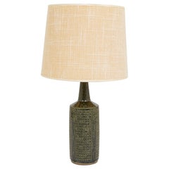 Army Green DL/30 table lamp by Linnemann-Schmidt for Palshus, 1960s