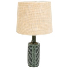 Green & Charcoal DL/30 table lamp by Linnemann-Schmidt for Palshus, 1960s