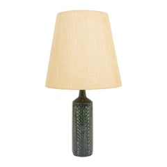 Vintage Green Blue DL/27 table lamp by Linnemann-Schmidt for Palshus, 1960s