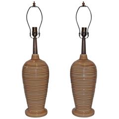 Pair of Ceramic Table Lamps 11