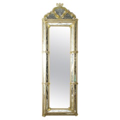 Retro Superb Mid-Century Venetian Mirror Murano 1960'