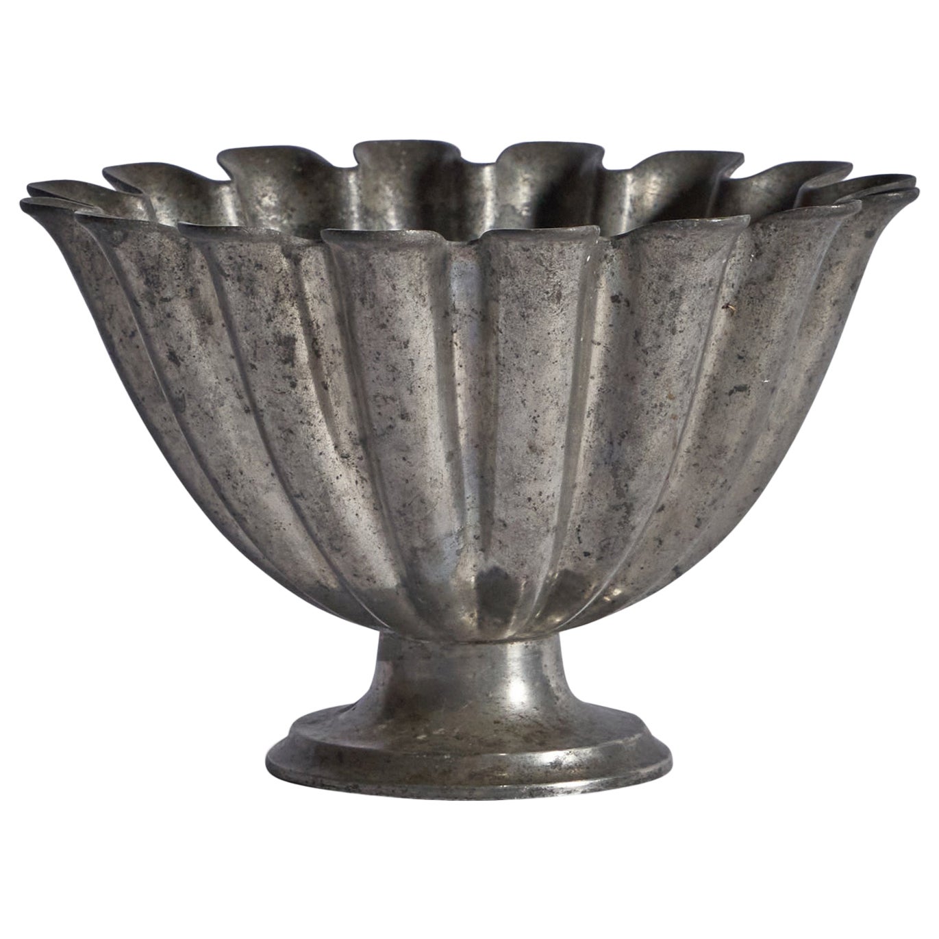 Just Andersen, Small Bowl, Pewter, Denmark, 1930s For Sale