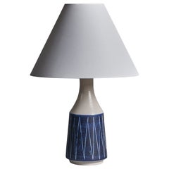 Danish Designer, Table Lamp, Stoneware, Denmark, 1960s