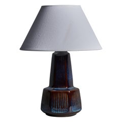 Søholm, lampe de table, grès, Danemark, années 1960