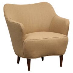 Midcentury Italian Armchair by Gio Ponti for Casa e Giardino, 1950s