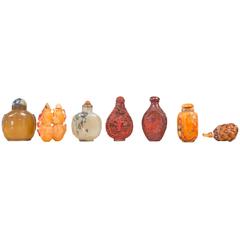 Collection of Antique Chinese Snuff Bottles