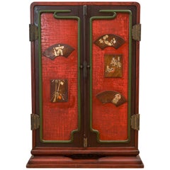Used Exquisite Oversized Japanese Ten-Drawer Cabinet Meiji Period