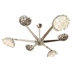 Fusione Ceiling Light by Gaspare Asaro-Polished Nickel Finish 