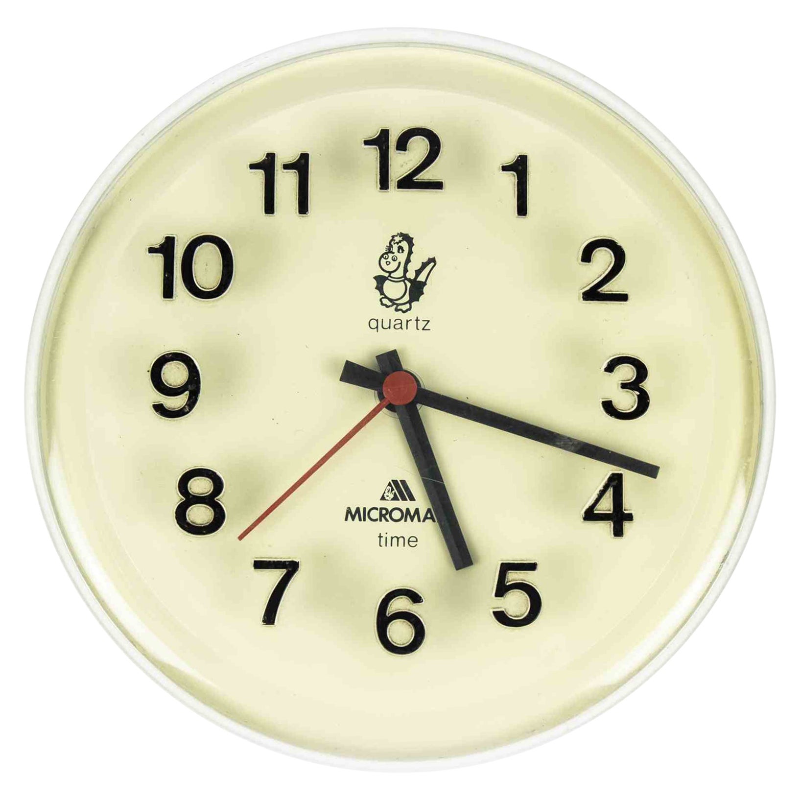 Vintage-Uhr aus Mikroma-Quarz, 1980er-Jahre im Angebot