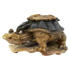 Retro Turtle Paperweight, Mid-20th Century