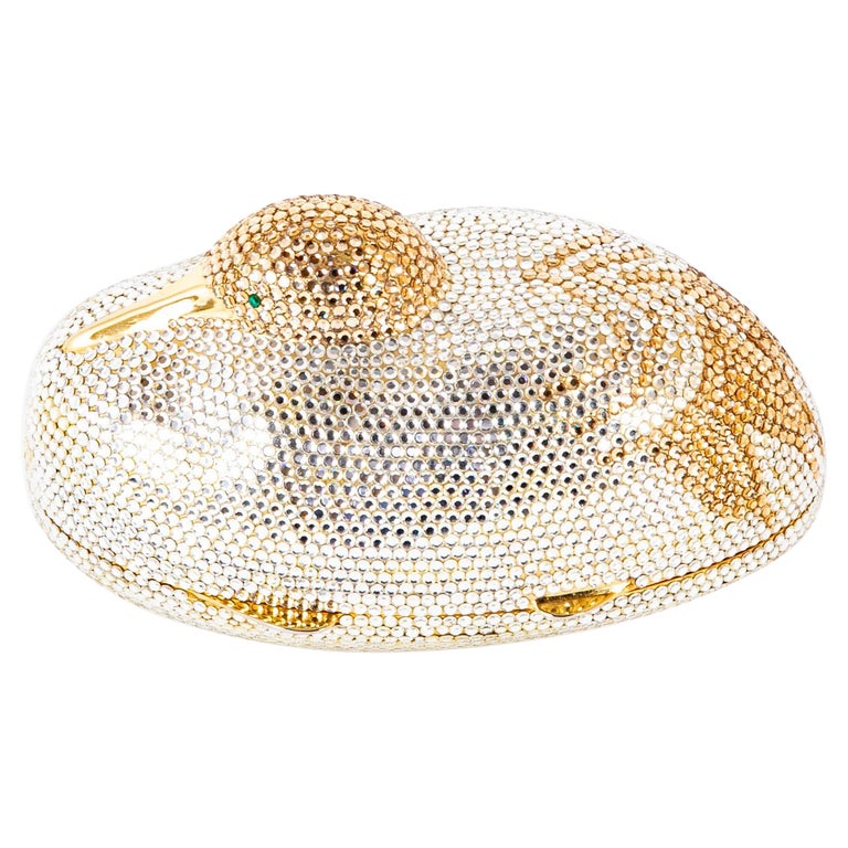 Judith Lieber Minaudiere in the Form of a Resting Duck Judith Lieber Minaudiere in the Form of a Resting Duck