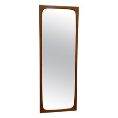 DANISH Teakholz MIRROR von Aksel Kjersgaard, Moderne der Mitte des Jahrhunderts