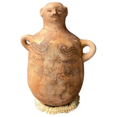 Terracotta Mezcal Jug From Tuliman, Guerrero, Mexico, Circa 1940´s