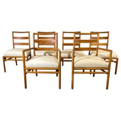 T.H ROBSJOHN Gibbings Mid-Century Dining Chairs Set of 6.