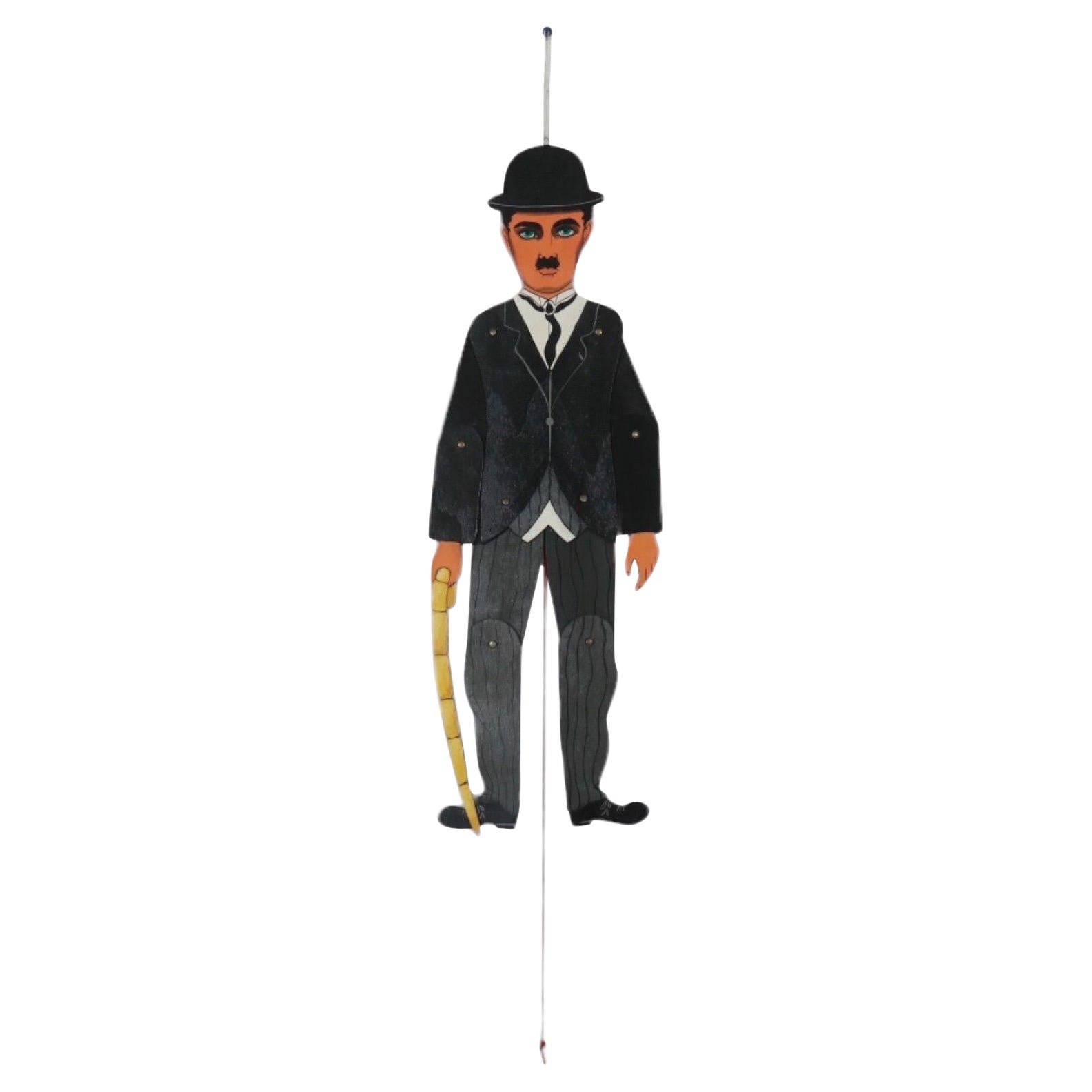 Charlie Chaplin Pullstring Flat Puppet For Sale