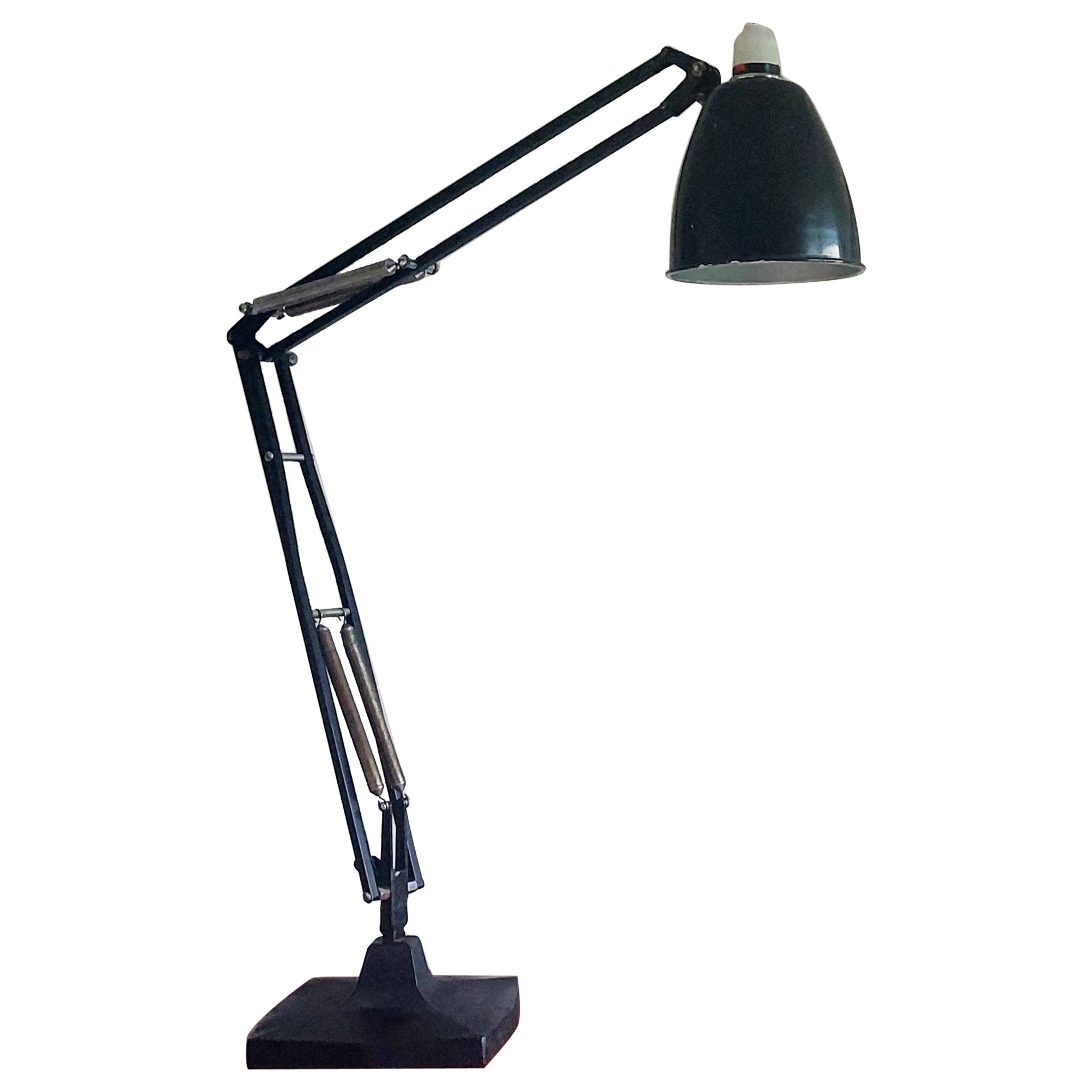 Mid Century Herbert Terry & Sons  Anglepoise 1209 Table Lamp Desk Lamp , 40s For Sale