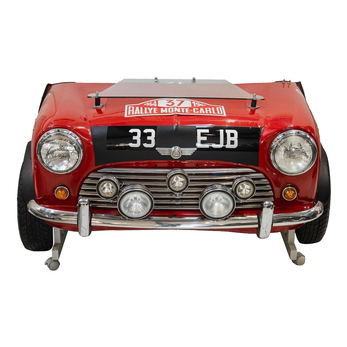 1964 Monte Carlo Rally Replica Mini Front End In The Form Of A Desk For Sale