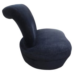 Postmodern Directional Furniture Style Swivel Chair