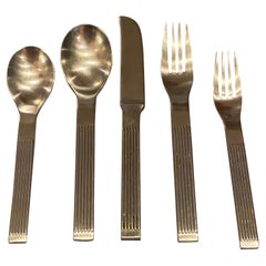 Dansk “Thebe” Flatware Set, Service for 10