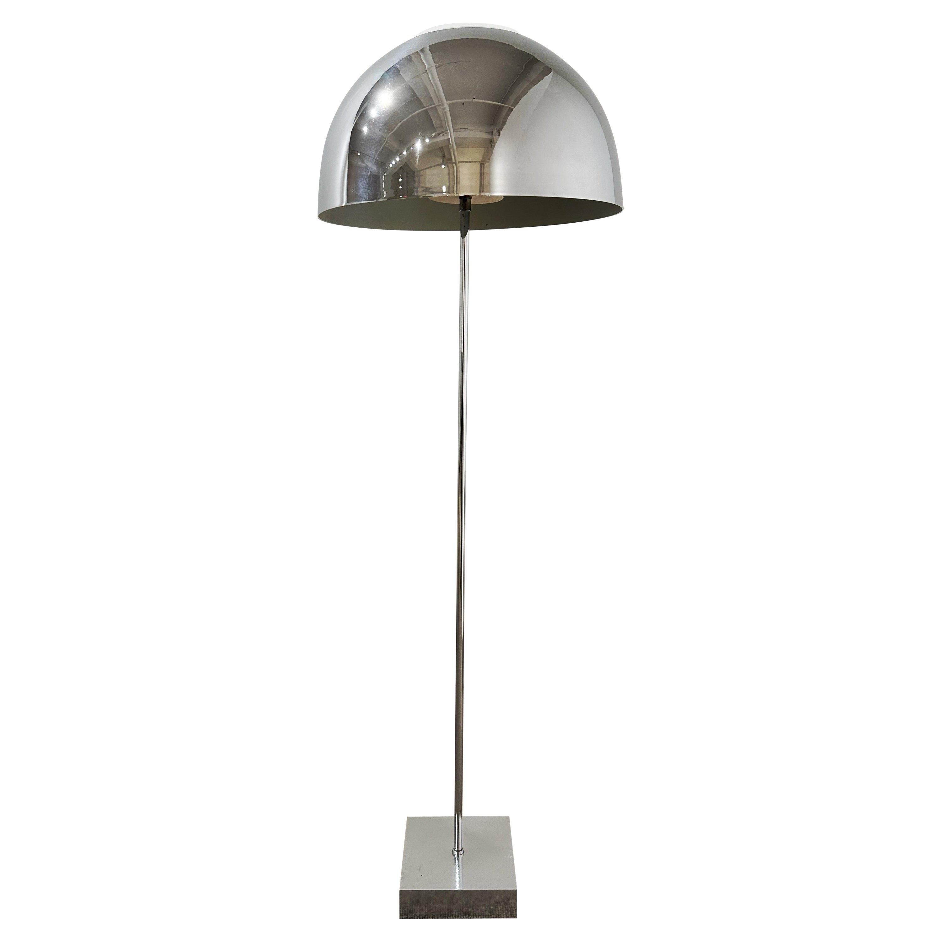 Chrome Floor Lamp by Paul Mayen for Habitat For Sale