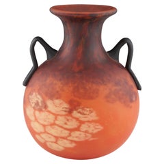 Signed Schneider Amphora Vase c1928