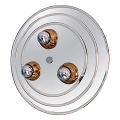 Mid-Centery modern italian mirror flush mount or wall light