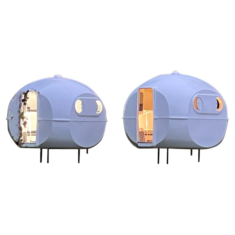 1 BANGA space age micro architecture prefab house bungalow by Carlo Zappa, 1971 For Sale