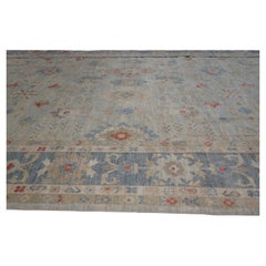 Contemporary Handwoven Ziegler Sultanabad Style Carpet