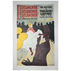 1975 Henri de Toulouse Lautrec "Moulin Rouge, La Goulue" Isselbacher Gallery, NY
