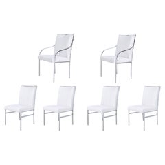 Used Chrome Dining Chairs by Pierre Cardin for Dillingham